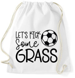 printfashion Let's kick some grass - Sportzsák, Tornazsák - Fehér (4961865)