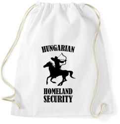 printfashion Hungarian homeland security - Sportzsák, Tornazsák - Fehér (7416639)