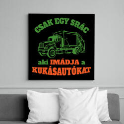 printfashion Csak egy srác - Vászonkép - Fekete (16171581)