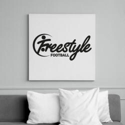 printfashion freestyle-football - Vászonkép - Fehér (6624878)
