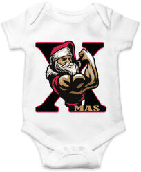 printfashion Mikulás kigyúrva XMAS - Baba Body - Fehér (11519583)
