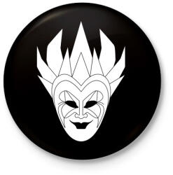 printfashion Boris Brejcha - Kitűző, hűtőmágnes - Fekete (4589797)