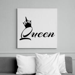printfashion queen - Vászonkép - Fehér (12415305)