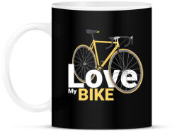 printfashion Love my Bike - Bögre - Fekete (2253306)