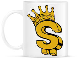 printfashion Dollar King - Bögre - Fehér (2413326)