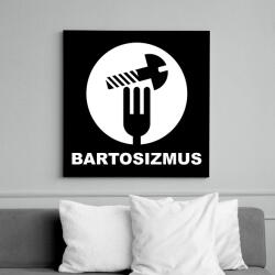 printfashion Bartosizmus - fehér - Vászonkép - Fekete (6642924)