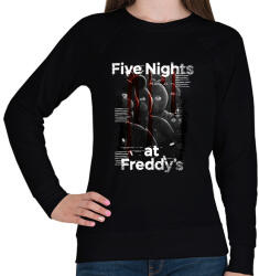 printfashion FNAF - Női pulóver - Fekete (14628860)