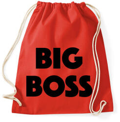 printfashion BIG BOSS - Sportzsák, Tornazsák - Piros (741054)