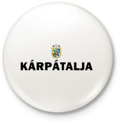 printfashion Kárpátalja - Kitűző, hűtőmágnes - Fehér (14097366)