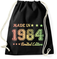 printfashion 1984 - Sportzsák, Tornazsák - Fekete (6169294)