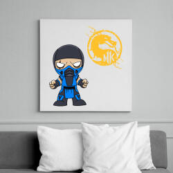 printfashion MK Sub Zero - Vászonkép - Fehér (6628389)
