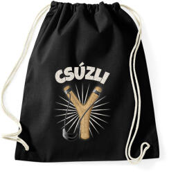 printfashion CSÚZLI - Sportzsák, Tornazsák - Fekete (10216505)
