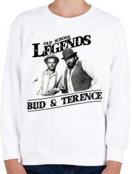 printfashion Old School Legends - Gyerek pulóver - Fehér (2876780)
