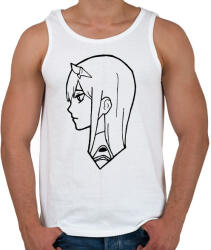printfashion Zero Two - Férfi atléta - Fehér (1236299)