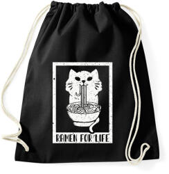 printfashion Ramen for life - Sportzsák, Tornazsák - Fekete (13360884)
