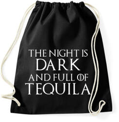 printfashion Az éj sötét és tele van tequilával - Sportzsák, Tornazsák - Fekete (1497552)