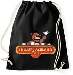 printfashion fnaf logó (kopott) - Sportzsák, Tornazsák - Fekete (14629453)