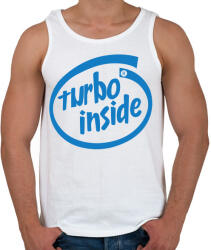 printfashion Turbo inside - Férfi atléta - Fehér (2250074)