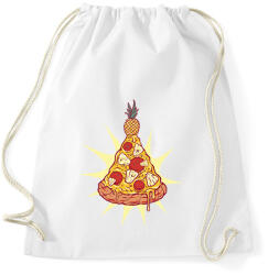 printfashion Ananászos pizza karácsonyfa - Sportzsák, Tornazsák - Fehér (14673154)