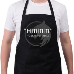 printfashion HMM - Geralt - Kötény - Fekete (4932206)