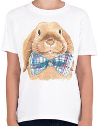 printfashion Mr. Rabbit - Gyerek póló - Fehér (1739052)