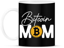 printfashion BITCOIN 4 EVER 84 - Bögre - Fekete (6240100)
