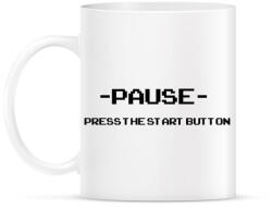 printfashion Pause - Bögre - Fehér (1221327)
