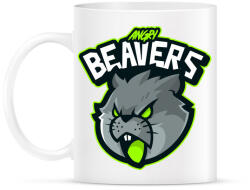 printfashion Angry Beavers - Bögre - Fehér (5140310)