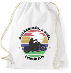 printfashion A száguldás, a szél - Honda - Sportzsák, Tornazsák - Fehér (7206056)