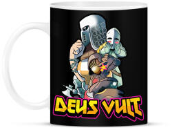 printfashion Deus Vult - Bögre - Fekete (2386587)