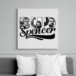 printfashion Bud Spencer fotós - Vászonkép - Fehér (9829598)