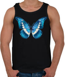 printfashion Pillangó - Férfi atléta - Fekete (6115421)