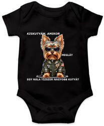 printfashion kiskutyám, amikor. . . - Baba Body - Fekete (15215635)