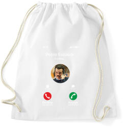 printfashion Escobar calling 2 - Sportzsák, Tornazsák - Fehér (12587730)