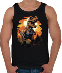 printfashion t-rex - Férfi atléta - Fekete (16160052)