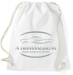 printfashion A hummerem nélkül - Sportzsák, Tornazsák - Fehér (6125973)