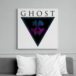 printfashion Ghost - Vászonkép - Fehér (6630927)