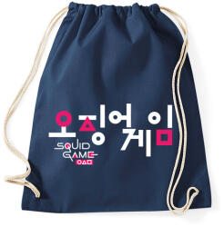 printfashion SQUID GAME logo - Sportzsák, Tornazsák - Sötétkék (5479612)