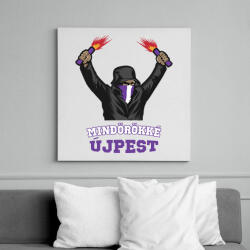 printfashion Egyedi szurkolói minta #3 - Vászonkép - Fehér (16589347)