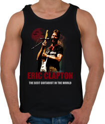 printfashion ERIC CLAPTON - Férfi atléta - Fekete (2799170)