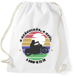 printfashion A száguldás, a szél - BMW - Sportzsák, Tornazsák - Fehér (7207790)