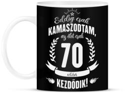 printfashion kamasz-70-white - Bögre - Fekete (794944)