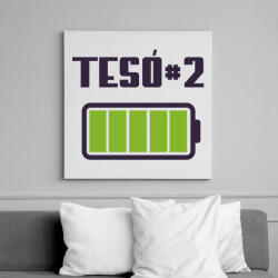 printfashion Tesó #2 - Vászonkép - Fehér (13239095)