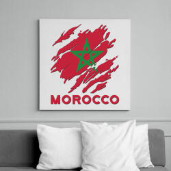 printfashion Morocco Marokkó - Vászonkép - Fehér (11120324)