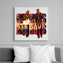 printfashion BAD BOYS BAD BOYS - Vászonkép - Fehér (16300738)