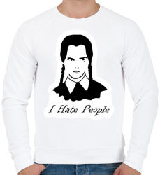 printfashion Wednesday 02 - Férfi pulóver - Fehér (11724917)