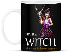 printfashion witch halloween costume - Bögre - Fekete (1896323)