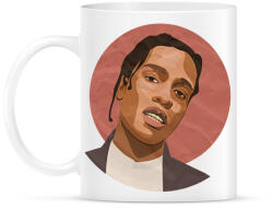 printfashion Asap Rocky - Bögre - Fehér (2656138)