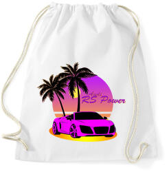 printfashion Vice City - Audi - Sportzsák, Tornazsák - Fehér (2640038)