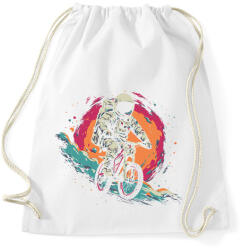 printfashion Bringás űrhajós - Sportzsák, Tornazsák - Fehér (15682773)